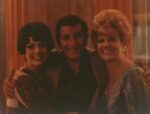 Cathryn with Tony Bennett after opening for him at the Oakdale Musical Theater